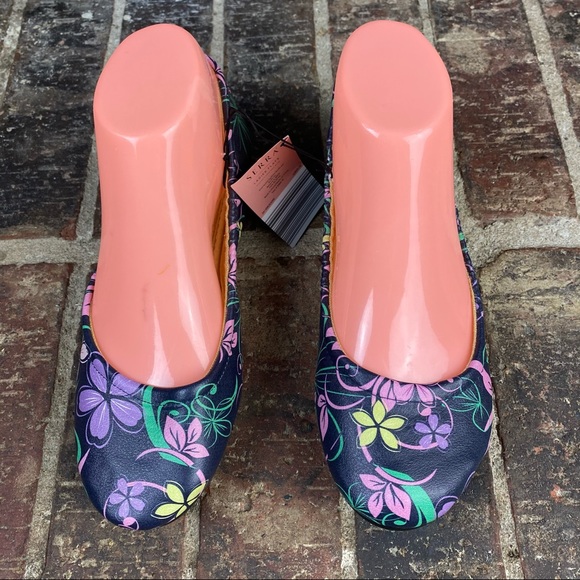Serra Women Memory Foam 52834-18 Floral Flats Sz 7 - Picture 4 of 10